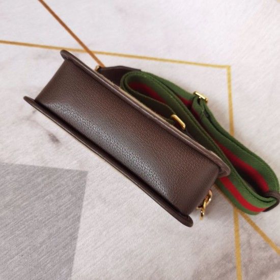 Replica Borsa mini Gucci Jumbo GG 696075 Marrone