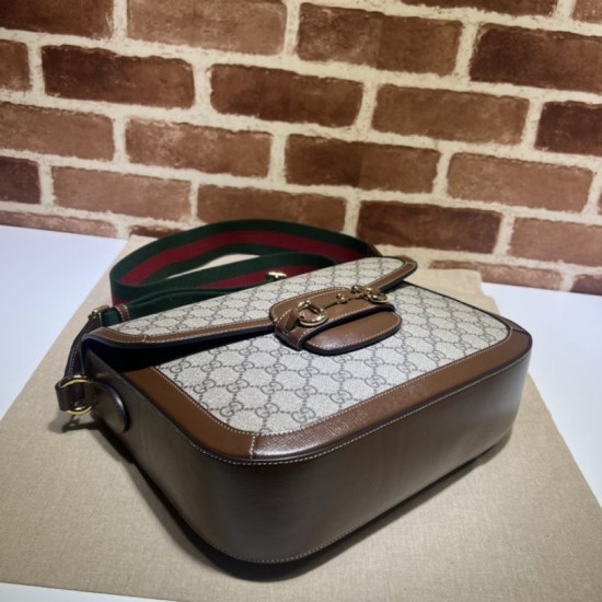 Replica Borsa a tracolla Gucci Horsebit 1955 da uomo 700457