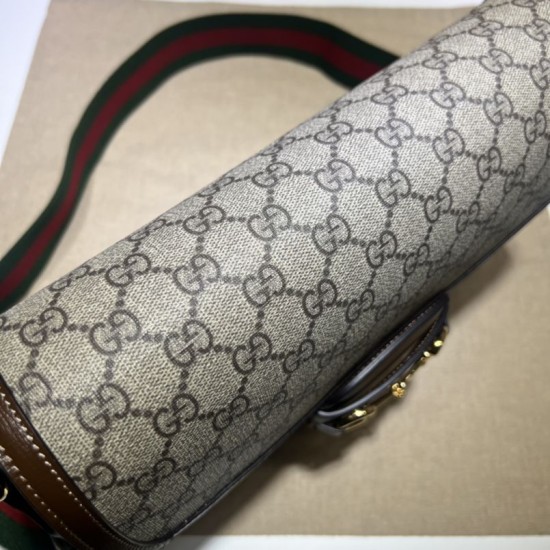 Replica Borsa a tracolla Gucci Horsebit 1955 da uomo 700457