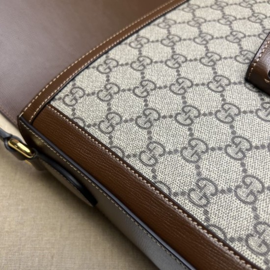 Replica Borsa a tracolla Gucci Horsebit 1955 da uomo 700457