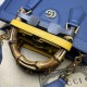 Replica Borsa tote piccola Gucci Diana 702721 Blu Replica Borsa tote piccola Gucci Diana 702721 Blu
