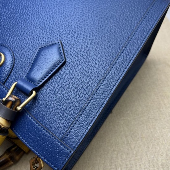 Replica Borsa tote piccola Gucci Diana 702721 Blu Replica Borsa tote piccola Gucci Diana 702721 Blu