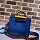 Replica Borsa tote piccola Gucci Diana 702721 Blu Replica Borsa tote piccola Gucci Diana 702721 Blu