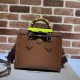 Replica Borsa tote piccola Gucci Diana 702721 Marrone