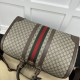 Replica Borsone grande Gucci Jumbo GG 724612 Marrone 52 cm