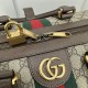 Replica Borsone grande Gucci Jumbo GG 724612 Marrone 52 cm