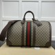 Replica Borsone grande Gucci Jumbo GG 724612 Marrone 52 cm