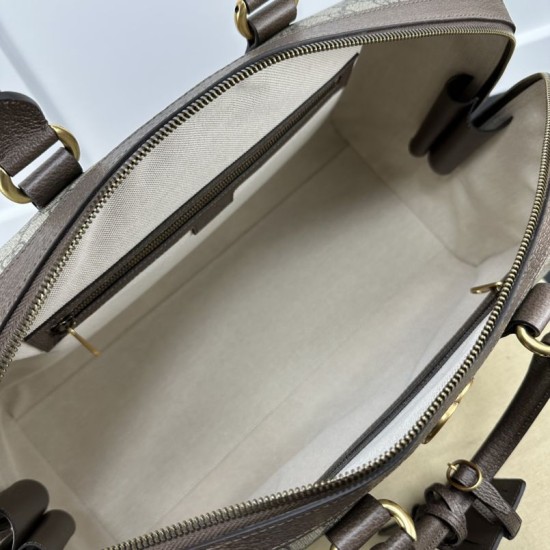 Replica Borsone piccolo Gucci Jumbo GG 724642 Marrone 44 cm