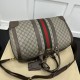 Replica Borsone piccolo Gucci Jumbo GG 724642 Marrone 44 cm