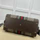 Replica Borsone piccolo Gucci Jumbo GG 724642 Marrone 44 cm