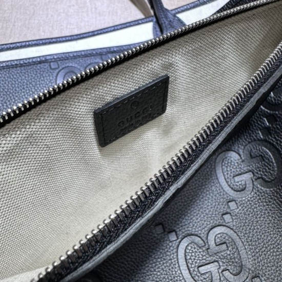 Replica Borsa tote grande Gucci Jumbo GG 726755 Nera