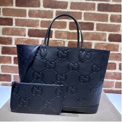Replica Borsa tote grande Gucci Jumbo GG 726755 Nera