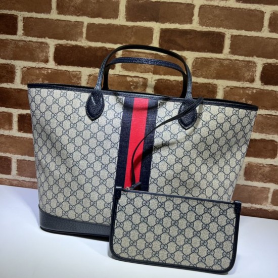 Replica Borsa tote grande Gucci Ophidia GG 726755 Rossa