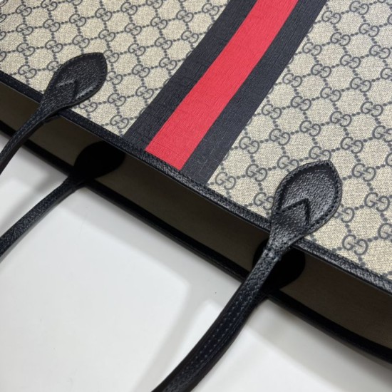 Replica Borsa tote grande Gucci Ophidia GG 726755 Rossa
