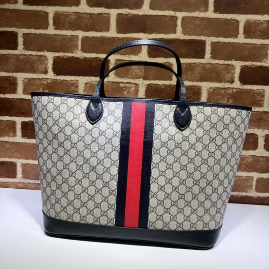 Replica Borsa tote grande Gucci Ophidia GG 726755 Rossa