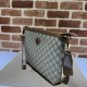 Replica Borsa Gucci Messenger con Intreccio G ‎726833 Marrone