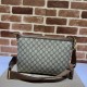 Replica Borsa Gucci Messenger con Intreccio G ‎726833 Marrone