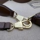 Replica Borsa Gucci Messenger con Intreccio G ‎726833 Marrone