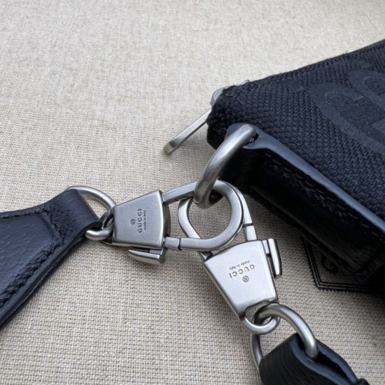 Replica Borsa messenger media Gucci Jumbo GG 739668 Nera Replica Borsa messenger media Gucci Jumbo GG 739668 Nera