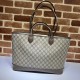 Replica Borsa tote media Gucci Ophidia 739730 GG Supreme tela Marrone