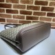 Replica Borsa tote media Gucci Ophidia 739730 GG Supreme tela Marrone