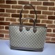 Replica Borsa tote media Gucci Ophidia 739730 GG Supreme tela Marrone