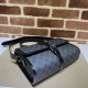 Replica Borsa messenger Gucci GG con Interlocking G 745679 Nera