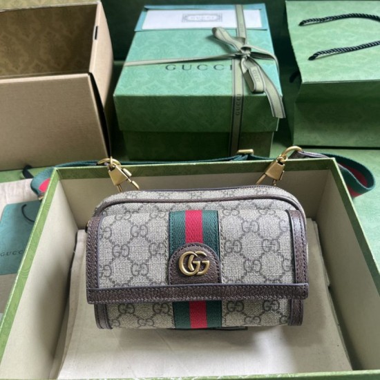 Replica Borsa mini Gucci Ophidia GG 746308 Marrone Replica Borsa mini Gucci Ophidia GG 746308 Marrone
