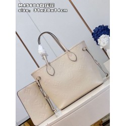 Replica Borsa Louis Vuitton Neverfull MM Monogram Empreinte M46676