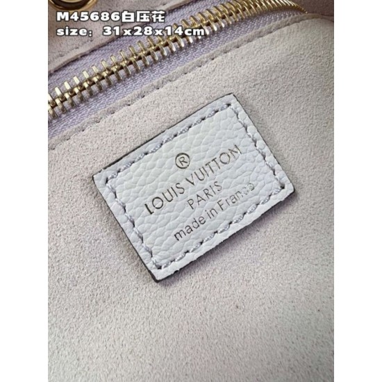 Replica Borsa Louis Vuitton Neverfull MM Monogram Empreinte M46676