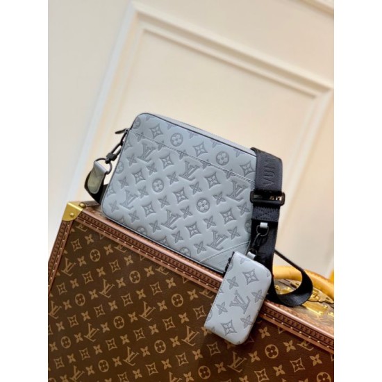 Replica Borsa da uomo Louis Vuitton Duo Messenger con monogramma M46104 Replica Borsa da uomo Louis Vuitton Duo Messenger con monogramma M46104