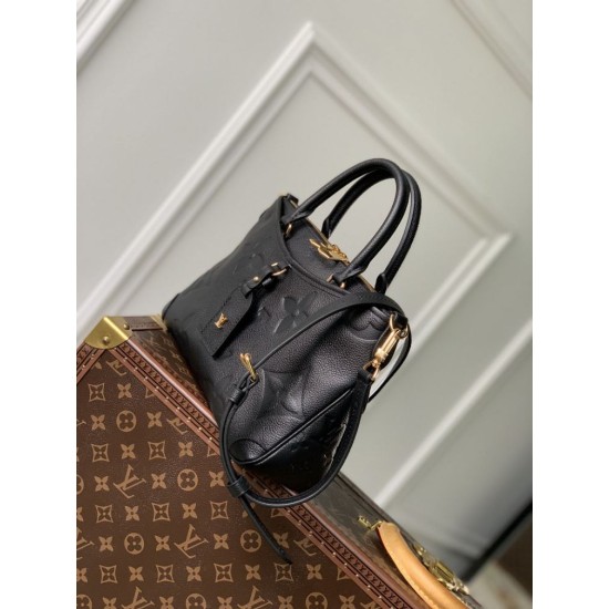 Replica Borsa Louis Vuitton Trianon PM Monogram Empreinte M46488 Nera