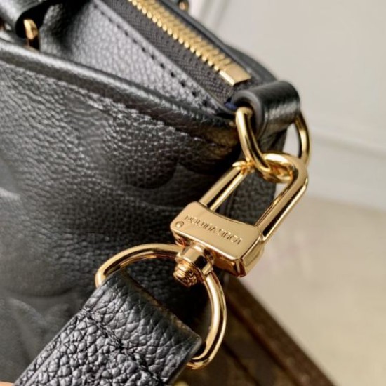 Replica Borsa Louis Vuitton Trianon PM Monogram Empreinte M46488 Nera