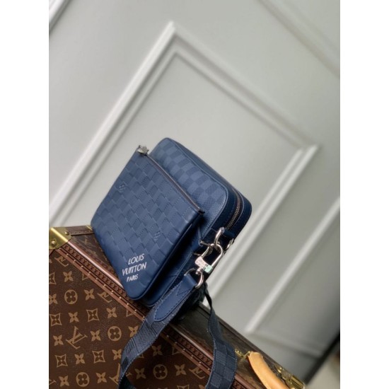 Replica Borsa Louis Vuitton Trio Messenger Damier Infini N40438