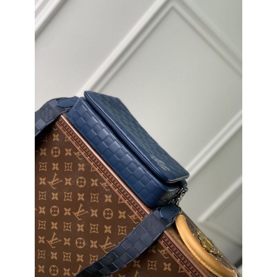 Replica Borsa Louis Vuitton Trio Messenger Damier Infini N40438