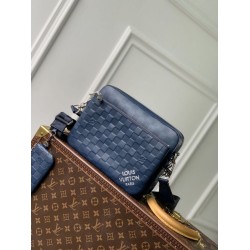 Replica Borsa Louis Vuitton Trio Messenger Damier Infini N40438