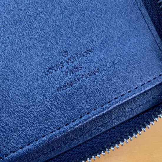 Replica Portafoglio verticale Louis Vuitton Zippy Damier Infini N60503