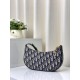 Replica Borsa Christian Dior CD Lounge Dior Oblique Jacquard Blu
