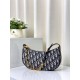 Replica Borsa Christian Dior CD Lounge Dior Oblique Jacquard Blu