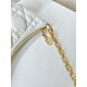 Replica Christian Dior CD Lounge Bag Supple Macrocannage Bianco