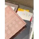 Replica Borsa tote per libri piccola Christian Dior Cannage ricamo rosa