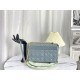 Replica Christian Dior Borsa Dior Caro grande azzurro