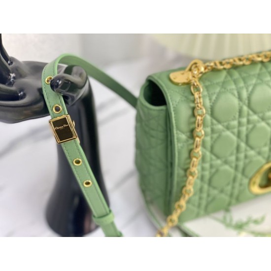 Replica Borsa Christian Dior Grande Dior Caro Verde