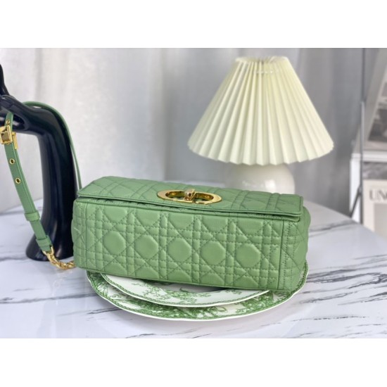 Replica Borsa Christian Dior Grande Dior Caro Verde