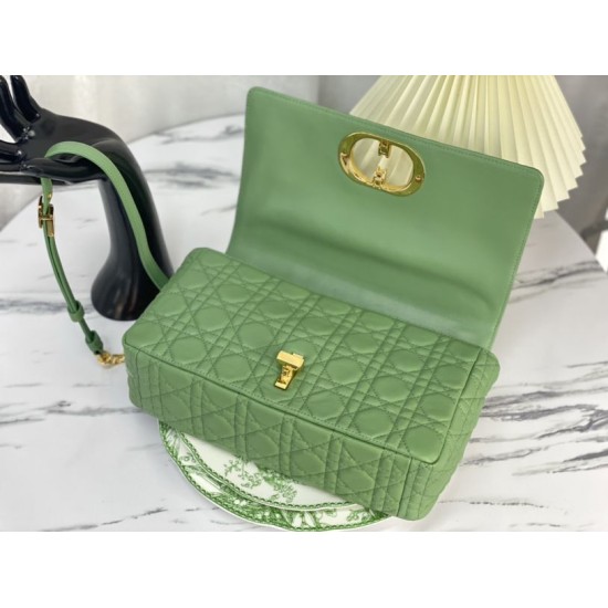 Replica Borsa Christian Dior Grande Dior Caro Verde