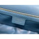Replica Christian Dior Borsa Dior Caro grande Blu