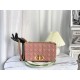Replica Christian Dior Borsa Dior Caro grande rosa