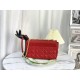 Replica Christian Dior Borsa Dior Caro grande rossa