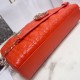 Replica Borsa Christian Dior Lady D-Joy in pelle di agnello Cannage arancione