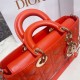 Replica Borsa Christian Dior Lady D-Joy in pelle di agnello Cannage arancione